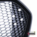 CALANDRE SPORT NOIRE GRILLE NID D ABEILLE POUR FORD TRANSIT CUSTOM 2018- (05719)