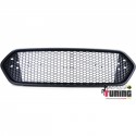 CALANDRE SPORT NOIRE GRILLE NID D ABEILLE POUR FORD TRANSIT CUSTOM 2018- (05719)
