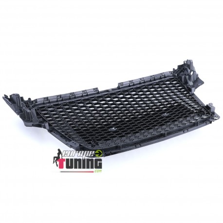 CALANDRE SPORT NOIRE GRILLE NID D ABEILLE LIGNE RS4 AUDI A4 B8 2007-2011 PH1 (05722)