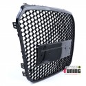 CALANDRE SPORT NOIRE GRILLE NID D ABEILLE LIGNE RS6 AUDI A6 C7 2011-2014 PH1 (05724)