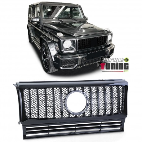 CALANDRE PANAMERICANA AMG GT NOIR INTEGRAL MERCEDES CLASSE G W463 (05726)