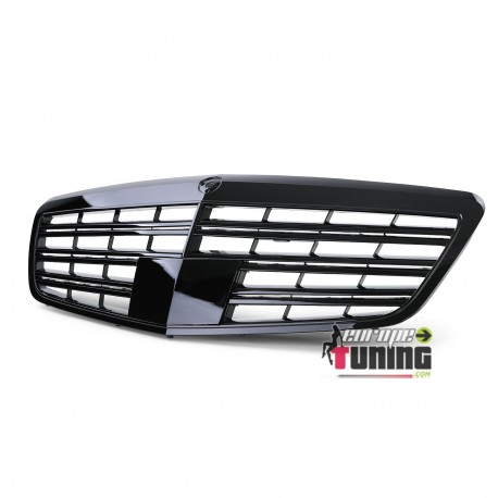CALANDRE NOIRE LIGNE S65 AMG MERCEDES CLASSE S W221 PH2 2009-2013 (05728)