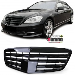 CALANDRE NOIRE LIGNE S65 AMG MERCEDES CLASSE S W221 PH2 2009-2013 (05728)