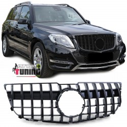 CALANDRE PANAMERICANA AMG GTR NOIR INTEGRAL MERCEDES GLK 204 PH2 2012-2015 (05730)