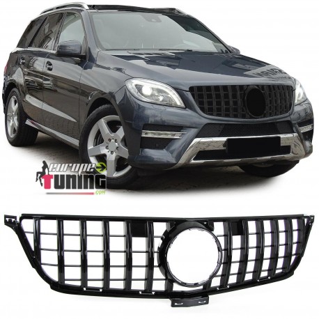 CALANDRE PANAMERICANA AMG GT NOIR INTEGRAL MERCEDES ML W166 2011-2015 PH1 (05732)