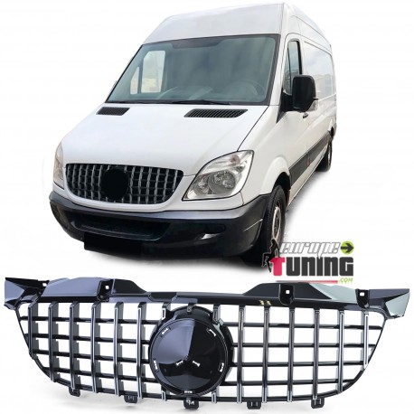 CALANDRE CHROME NOIRE PANAMERICANA AMG GT MERCEDES SPRINTER W906 2006-2013 PH1 (05736)