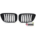 GRILLES DE CALANDRES NOIRES BRILLANTES SPORT M PERFORMANCE BMW X3 G01 - X4 G02 (05737)
