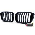 GRILLES DE CALANDRES NOIRES BRILLANTES SPORT M PERFORMANCE BMW X3 G01 - X4 G02 (05737)