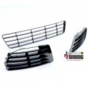 KIT GRILLES DE CALANDRES INFERIEURES SPORT VW GOLF 6 R20 (05739)
