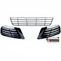 KIT GRILLES DE CALANDRES INFERIEURES SPORT VW GOLF 6 R20 (05739)