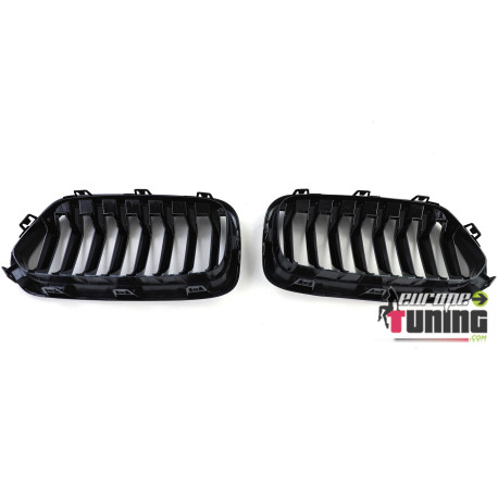 GRILLES CALANDRES SPORT M PERFORMANCE NOIR BRILLANT BMW X2 F39 (05744)