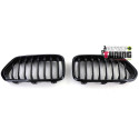 GRILLES CALANDRES SPORT M PERFORMANCE NOIR BRILLANT BMW X2 F39 (05744)