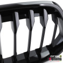 GRILLES CALANDRES SPORT M PERFORMANCE NOIR BRILLANT BMW X2 F39 (05744)