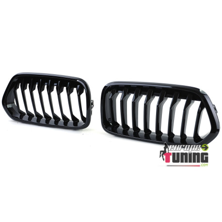 GRILLES CALANDRES SPORT M PERFORMANCE NOIR BRILLANT BMW X2 F39 (05744)