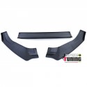 SPOILER AVANT SPORT NOIR BRILLANT POUR PARE CHOCS VOLKSWAGEN VW GOLF 7 STANDARD (05560)