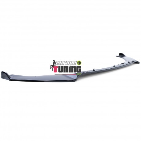 SPOILER AVANT SPORT NOIR BRILLANT POUR PARE CHOCS VOLKSWAGEN VW GOLF 7 STANDARD (05560)