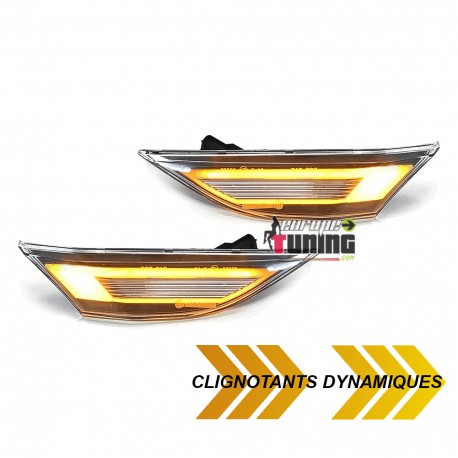 REPETITEURS CLIGNOTANTS LEDS DYNAMIQUES PORSCHE 911 991 BOXTER 981 (05756)