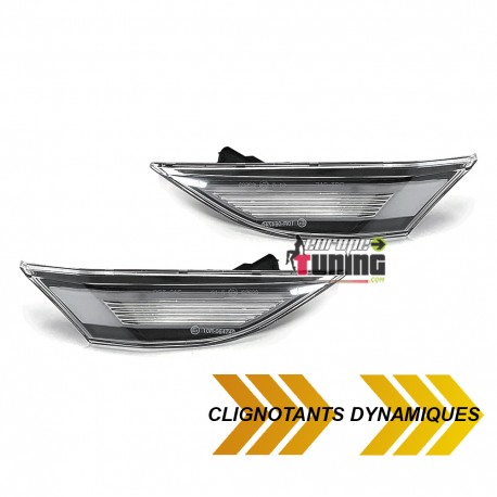 REPETITEURS CLIGNOTANTS LEDS DYNAMIQUES PORSCHE 911 991 BOXTER 981 (05756)