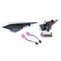 REPETITEURS NOIRS CLIGNOTANTS LEDS DYNAMIQUES PORSCHE 911 991 BOXTER 981 (05757)