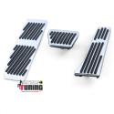 KIT PEDALES SPORT EN ALUMINIUM POUR BMW SERIE 3 E30 E36 E46 - BOITE AUTOMATIQUE (05758)