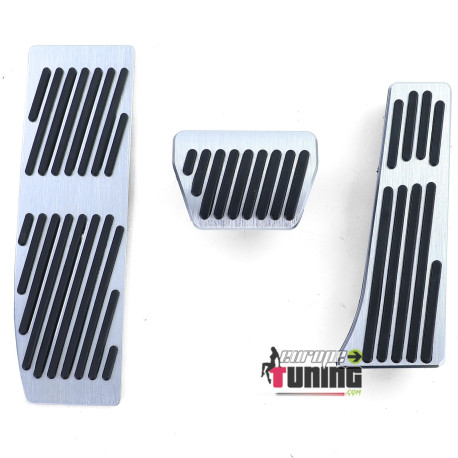 KIT PEDALES SPORT EN ALUMINIUM POUR BMW SERIE 3 E30 E36 E46 - BOITE AUTOMATIQUE (05758)