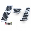 KIT PEDALES SPORT EN ALUMINIUM POUR BMW SERIE 1 E81 E82 E87 - BOITE AUTOMATIQUE (13792)