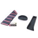KIT PEDALES SPORT ALUMINIUM BMW SERIE 2 F22 F23 - BOITE AUTOMATIQUE (05765)