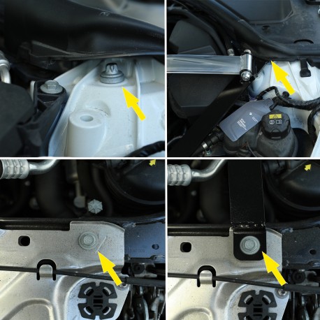 BARRE ANTI RAPPROCHEMENT PERFORMANCE EN 3 PARTIES BMW SERIE 3 G20 ET G21 (05770)