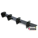 DIFFUSEUR ARRIERE SPORT NOIR BRILLANT POUR PARE CHOCS VW GOLF 8 R LINE (05774)