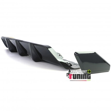 DIFFUSEUR SPORT PERFORMANCE NOIR POUR BMW X6 F16 PACK M 2014-2019 (05775)