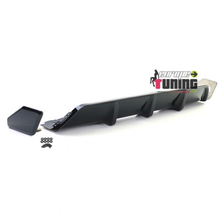 DIFFUSEUR SPORT PERFORMANCE NOIR POUR BMW X6 F16 PACK M 2014-2019 (05775)