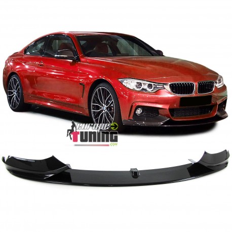LAME SPOILER NOIR BRILLANT PERFORMANCE BMW SERIE 4 F32 F33 F36 PACK M (05776)