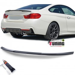 BECQUET SPOILER COFFRE SPORT NOIR PERFORMANCE BMW SERIE 4 M4 COUPE F82 (05777)