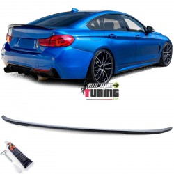 BECQUET SPOILER COFFRE SPORT PERFORMANCE NOIR BMW SERIE 4 F36 GRAN COUPE (05779)