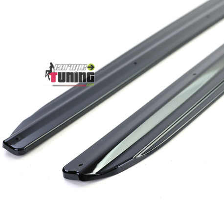 BAS DE CAISSE NOIR LIGNE SPORT PERFORMANCE BMW X5 F15 2012-2018 PACK M (05785)