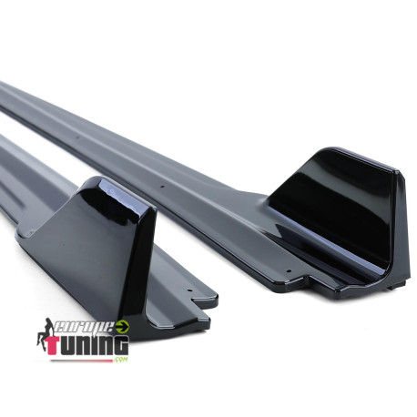 BAS DE CAISSE NOIR LIGNE SPORT PERFORMANCE BMW X5 F15 2012-2018 PACK M (05785)