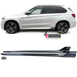 BAS DE CAISSE NOIR LIGNE SPORT PERFORMANCE BMW X5 F15 2012-2018 PACK M (05785)