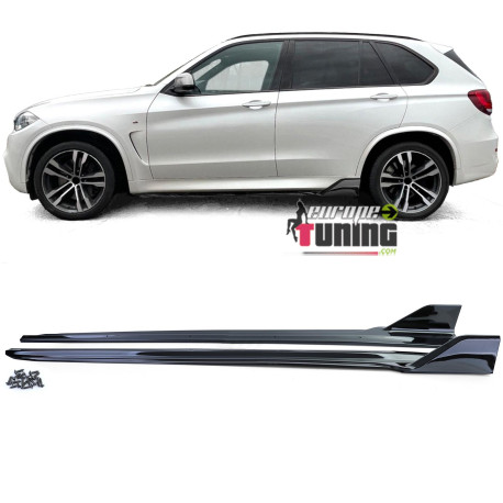 BAS DE CAISSE NOIR LIGNE SPORT PERFORMANCE BMW X5 F15 2012-2018 PACK M (05785)
