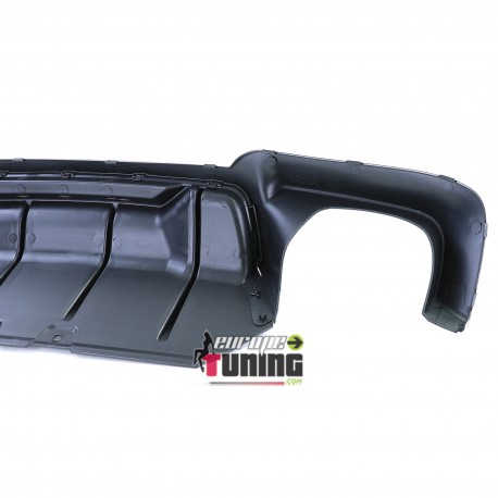DIFFUSEUR SPORT DUPLEX HAUTE PERFORMANCE NOIR BMW SERIE 5 F10 F11 550i M550d (05786)