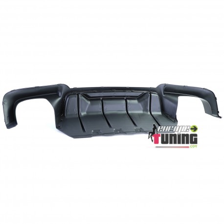 DIFFUSEUR SPORT DUPLEX HAUTE PERFORMANCE NOIR BMW SERIE 5 F10 F11 550i M550d (05786)