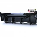DIFFUSEUR SPORT DUPLEX HAUTE PERFORMANCE NOIR BMW SERIE 5 F10 F11 550i M550d (05786)