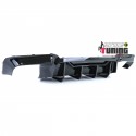 DIFFUSEUR SPORT DUPLEX HAUTE PERFORMANCE NOIR BMW SERIE 5 F10 F11 550i M550d (05786)