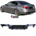 DIFFUSEUR SPORT DUPLEX HAUTE PERFORMANCE NOIR BMW SERIE 5 F10 F11 550i M550d (05786)