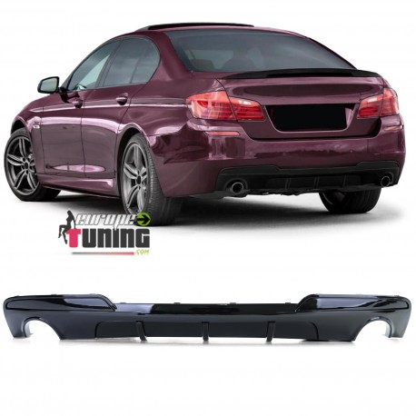 DIFFUSEUR SPORT PERFORMANCE NOIR BMW SERIE 5 F10 F11 535i 535d (05787)