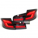 FEUX ROUGES NOIRS AVEC CLIGNOTANTS SEQUENTIELS LED DYNAMIQUES BMW F10 SERIE 5 (05789)