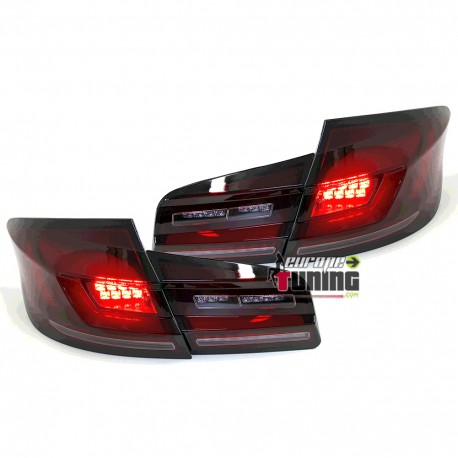 FEUX ROUGES NOIRS AVEC CLIGNOTANTS SEQUENTIELS LED DYNAMIQUES BMW F10 SERIE 5 (05789)