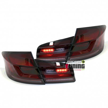 FEUX ROUGES NOIRS AVEC CLIGNOTANTS SEQUENTIELS LED DYNAMIQUES BMW F10 SERIE 5 (05789)