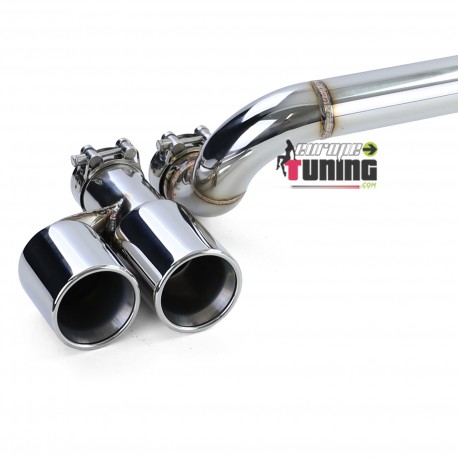 KIT CONVERSION 4 SORTIES ECHAPPEMENT DUPLEX BMW SERIE 3 E90 E91 323 325 328 330 (05793)