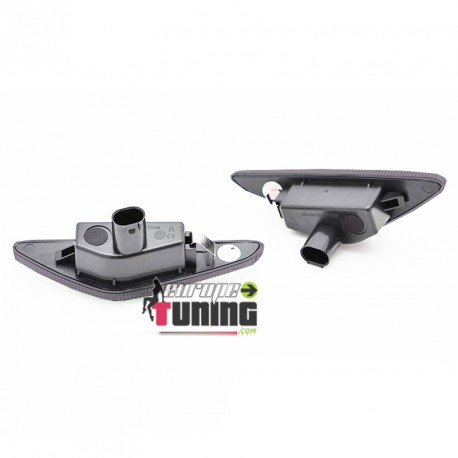 2 REPETITEURS NOIRS CLIGNOTANTS SEQUENTIELS LED DYNAMIQUE BMW SERIE 3 E46 COUPE CABRIO 2003-2007 (05795)