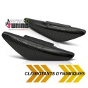 2 REPETITEURS NOIRS CLIGNOTANTS SEQUENTIELS LED DYNAMIQUE BMW SERIE 3 E46 COUPE CABRIO 2003-2007 (05795)